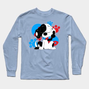 Deepak Dalmatian Long Sleeve T-Shirt